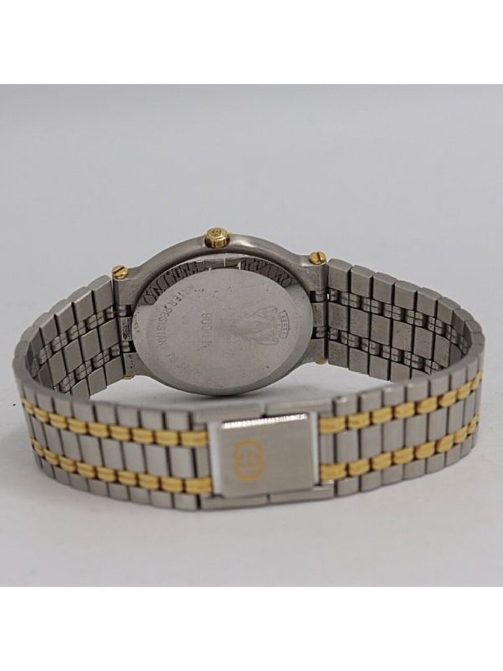 Gucci Quartz Gold Dial Date Watch Tam - Picture 4 of 4